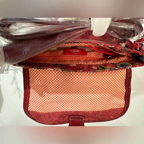 Oilily crossover bag floral 8” by 9” new - Picture 6 of 6